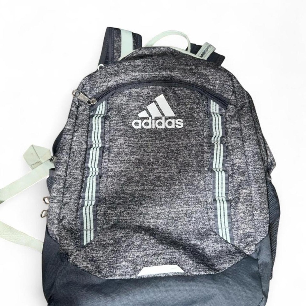 Adidas gray heather backpack